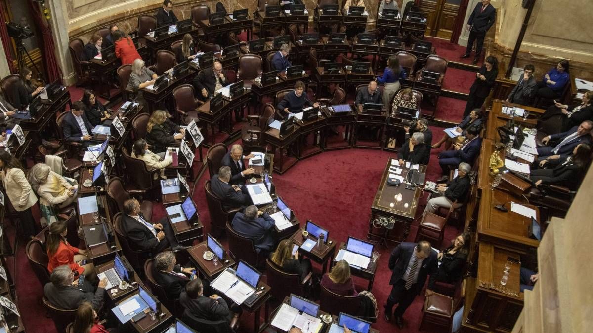 El Senado le votó otro proyecto en contra a Milei