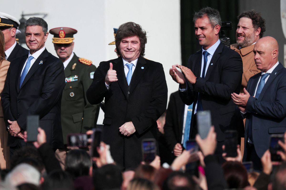 &nbsp;Javier Milei evitó confrontar tras las críticas del Tedeum. Dijo que negocian para que el papa León XIV visite a la Argentina.