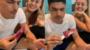 Tomaba un helado y la pareja le dejó una 