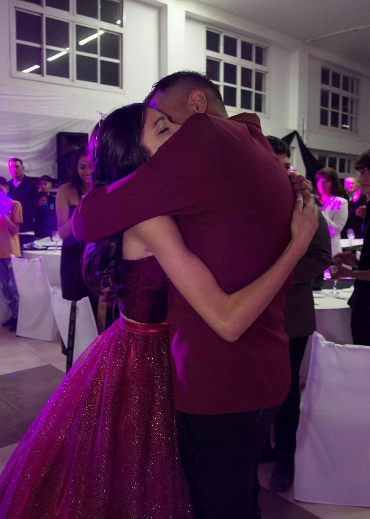 Rosario Lima, en su fiesta de cumpleaños de 15. Rosario Lima, en su fiesta de cumpleaños de 15.