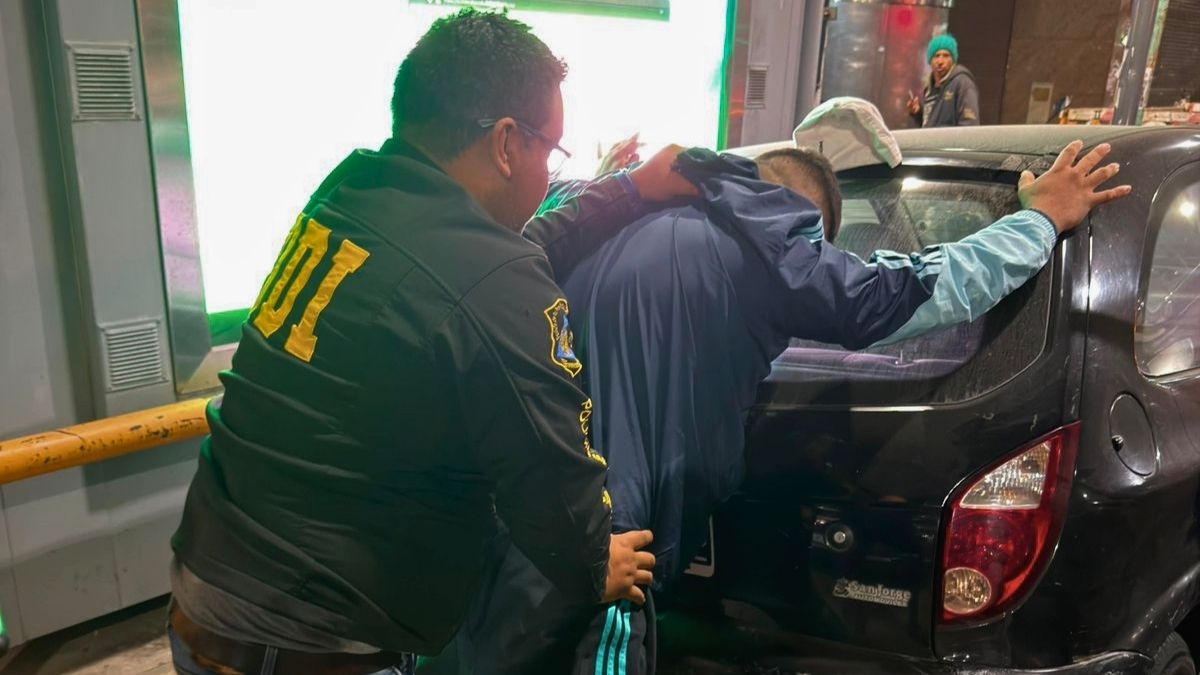 El hombre que fue detenido en Buenos Aires. El hombre que fue detenido en Buenos Aires.