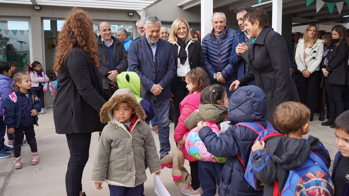 En San Martìn fueron inauguradas las primeras salas para niños de 3 años.