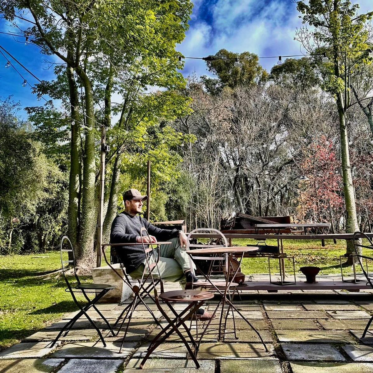 Mauro Icardi pasó el domingo en el Mauro Icardi pasó el domingo en el