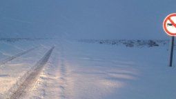 La nieve obligó a cortar la circulación en varias rutas