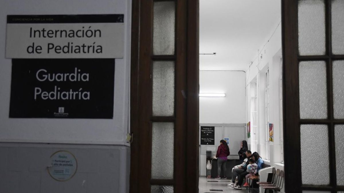 En épocas de baja temperatura las guardias pediátricas aparecen colapsadas por la atención de los niños afectados de resfríos con fiebre