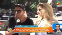 Fede Bal y Laurita Fernández especularon sobre el inicio de su romance en la primera nota juntos
