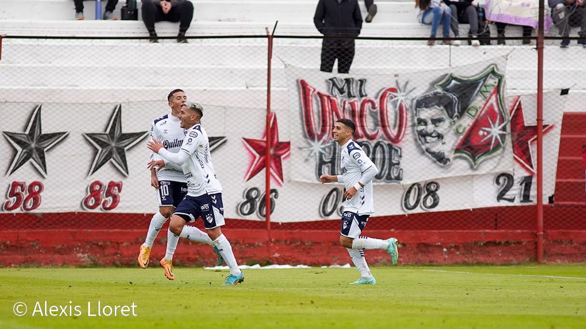 El gol de Quilmes en el Omar Higinio Sperdutti. El gol de Quilmes en el Omar Higinio Sperdutti.