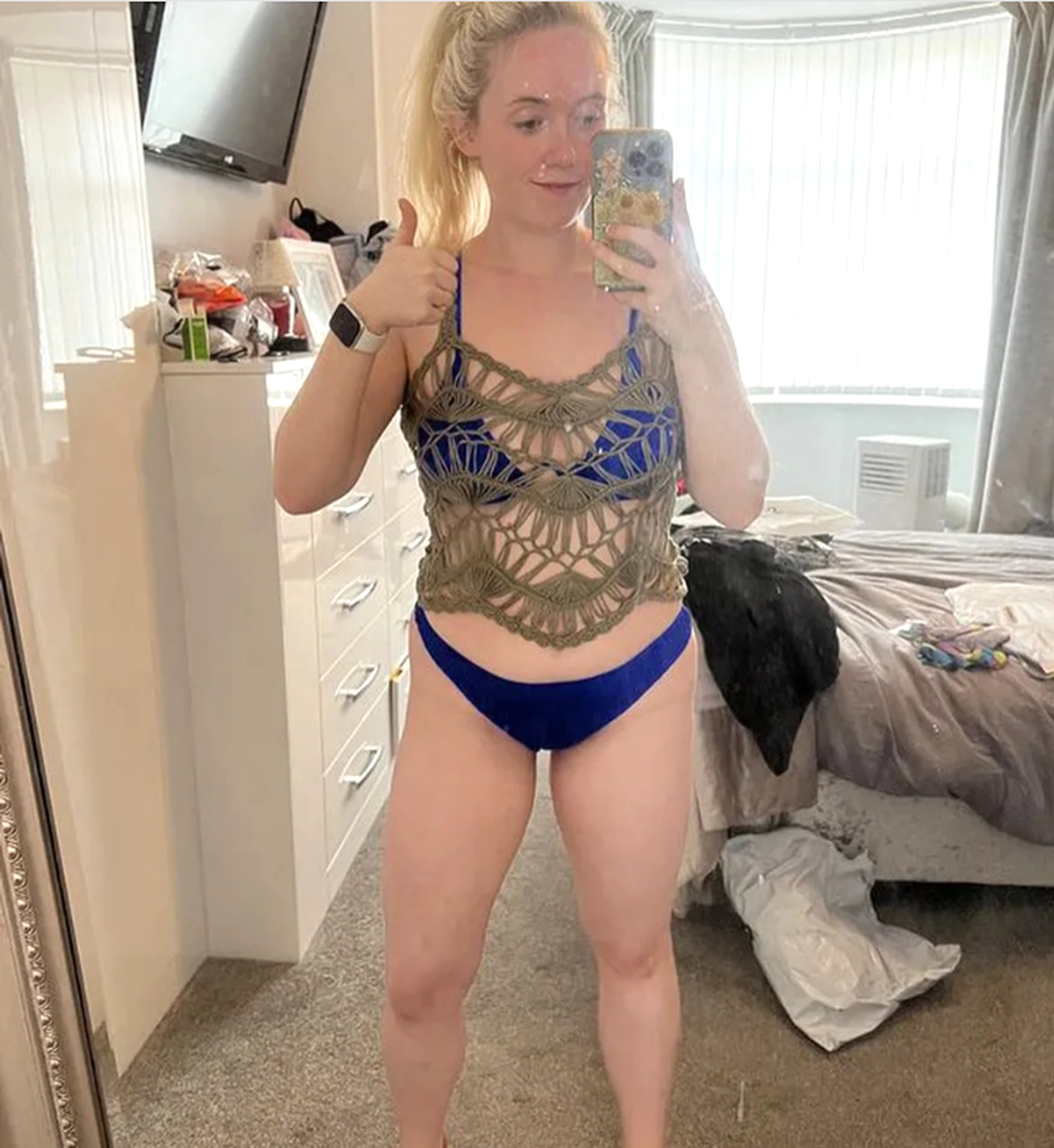 ¿Qué le llegó? Pidió un vestido por internet y lo que recibió la dejó impactada.