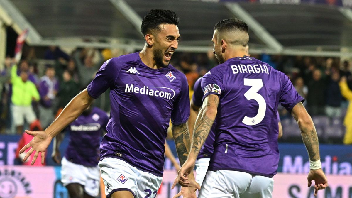 Conference League: Nico González marcó para la Fiorentina