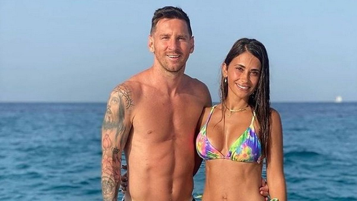 Antonela Roccuzzo levantó la temperatura en Ibiza