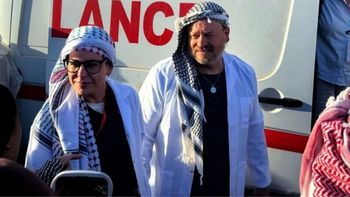 Denuncian la detención de dos mendocinos que llevaban ayuda humanitaria a Palestina Denuncian la detención de dos mendocinos que llevaban ayuda humanitaria a Palestina