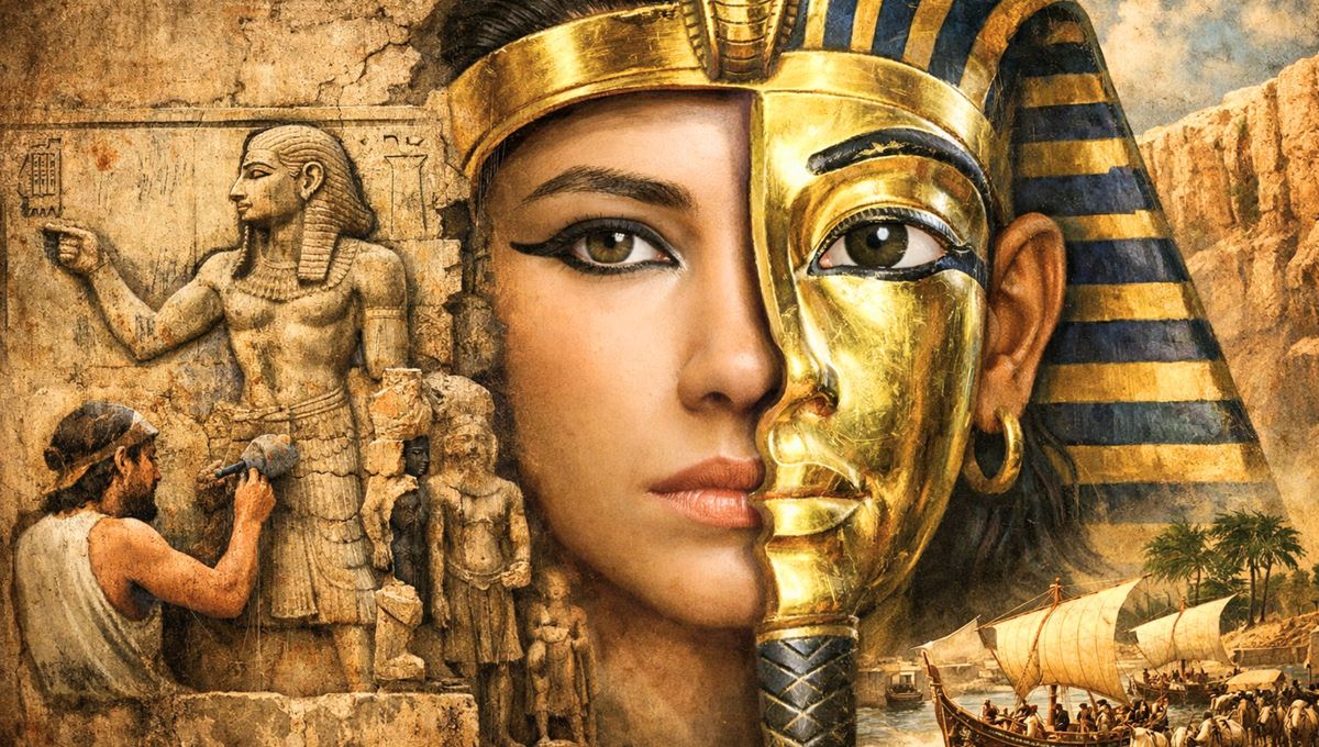 El día en que una mujer se disfrazó de hombre para gobernar Egipto: con su barba y estrategia desafío el poder