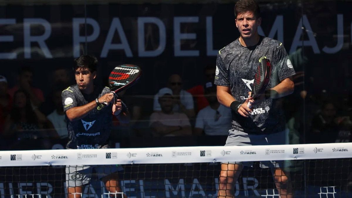 La dupla argentina no pudo coronarse en el Premier Padel.
