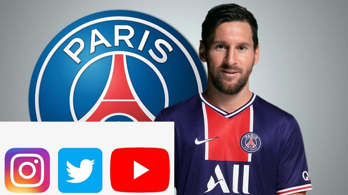Por Messi, explotaron las redes sociales del PSG 