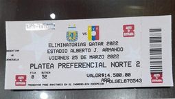 Un hombre fue detenido acusado de vender entradas falsas para Argentina-Venezuela
