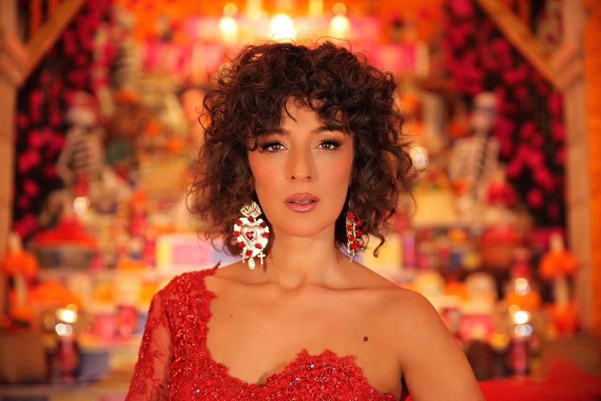 Mara Barros en el 2009 cumplió su sueño de ser corista de Joaquín Sabina.