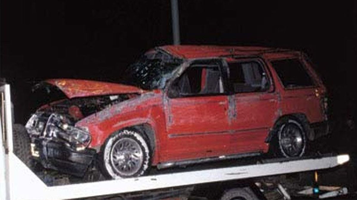 El cantante de cuarteto Rodrigo moría en un accidente automovilístico.