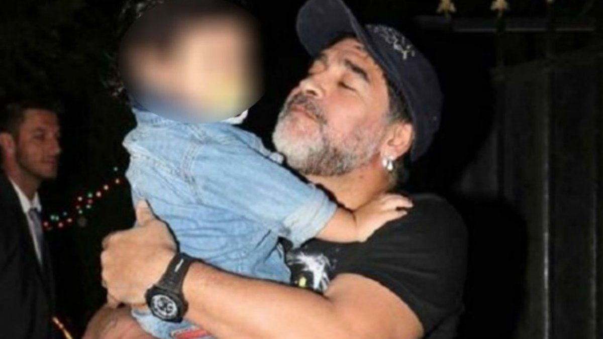 Maradona se reeencontró con Dieguito Fernando después de las críticas de Verónica Ojeda