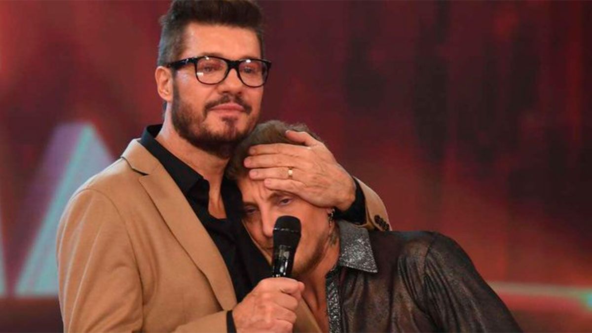 El Polaco lloró al recordar a su papá y le dedicó un tema