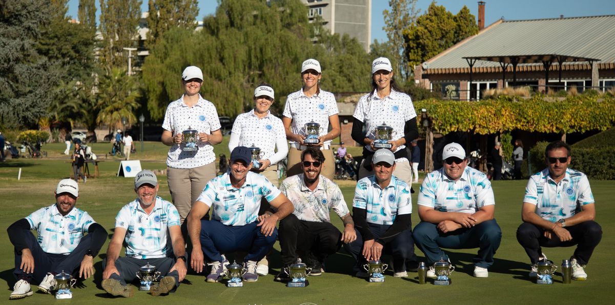 Los equipos de damas y caballeros de Centro Cuyo se coronaron campeones.