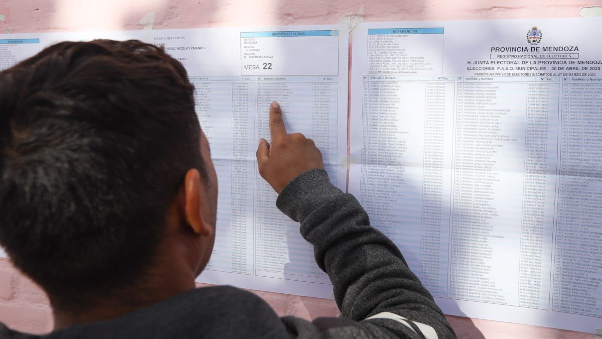 Elecciones 2023: consultá el padrón electoral para saber dónde voto