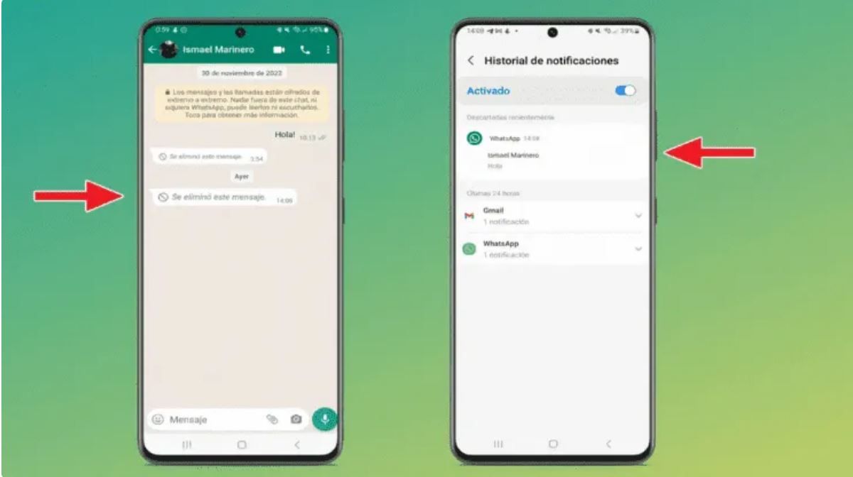 Tecnología. WhatsApp: el increíble truco para leer mensajes eliminados.