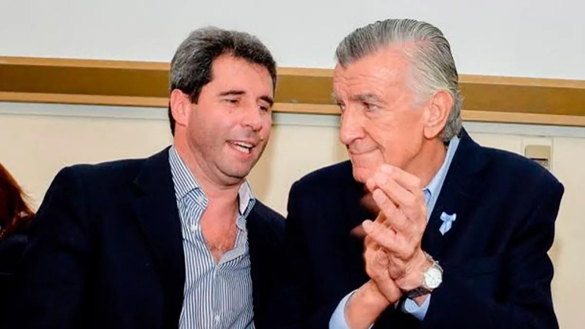 Sergio Uñac y José Luis Gioja. Sergio Uñac y José Luis Gioja.