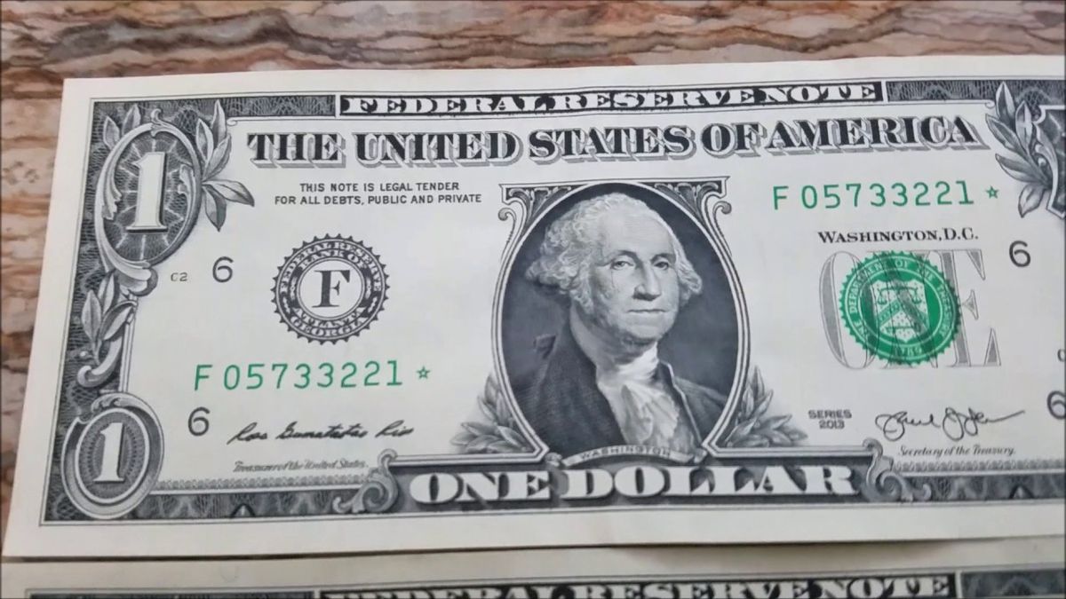 El billete de 1 dólar que puede hacer que sus dueños ganen hasta 30.000 veces más dinero. El billete de 1 dólar que puede hacer que sus dueños ganen hasta 30.000 veces más dinero.