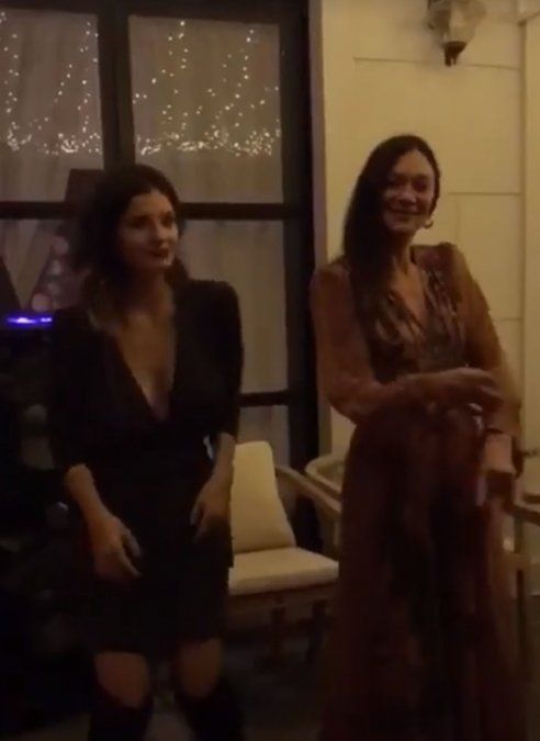 Lo dio todo: el escotado look de China Suárez en su cumple