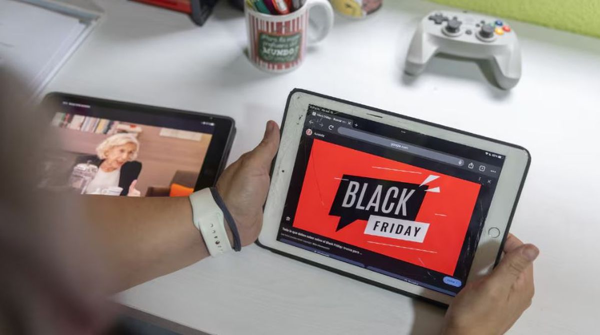 El Black Friday comienza el viernes y se extiende hasta el lunes. Foto de el diario El País. El Black Friday comienza el viernes y se extiende hasta el lunes. Foto de el diario El País.