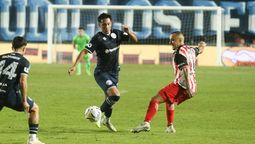 Rodrigo Atencio analizó la derrota de Independiente Rivadavia ante Barracas Central. Foto: Nicolás Ríos/Diario UNO.&nbsp;
