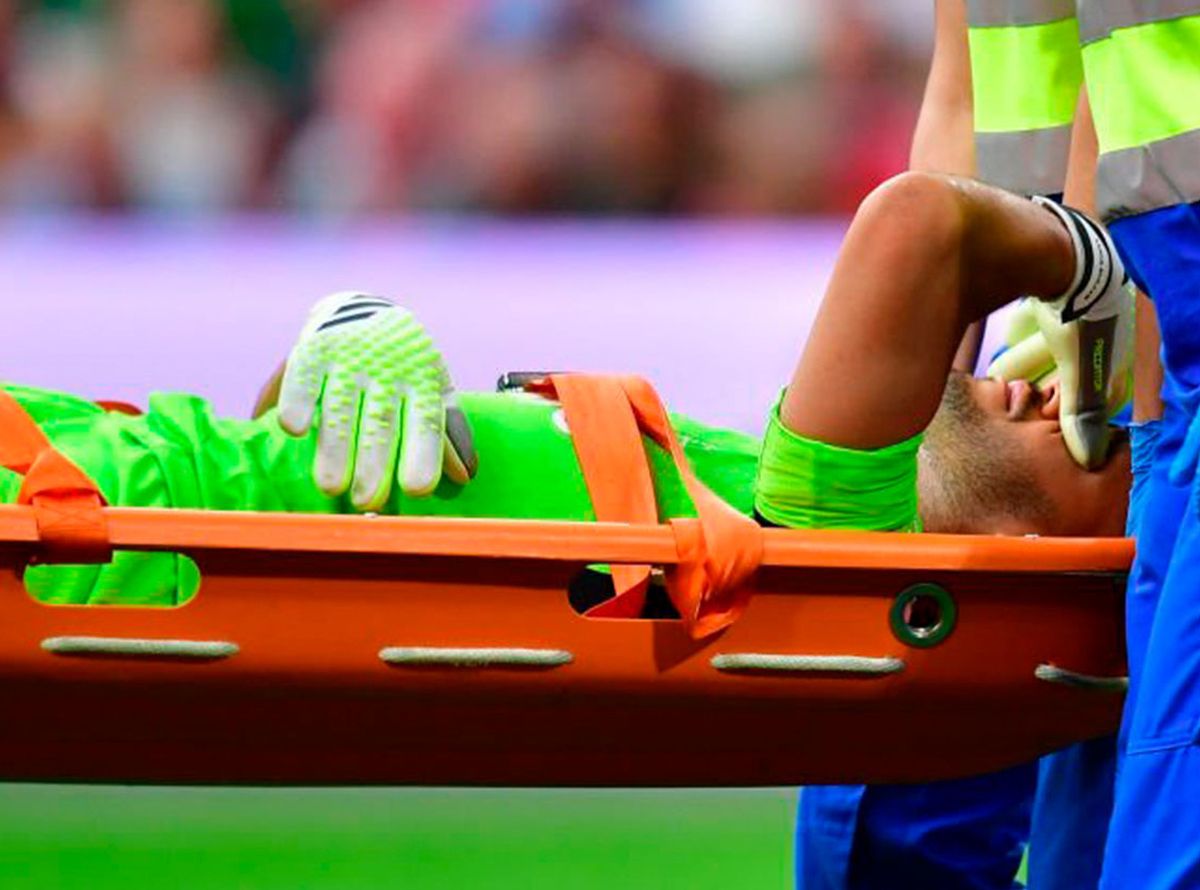 Gerónimo Rulli se lesionó y hay preocupación en la Selección argentina Gerónimo Rulli se lesionó y hay preocupación en la Selección argentina