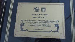 El error de Racing que ofendió a los hinchas del Puebla en la previa