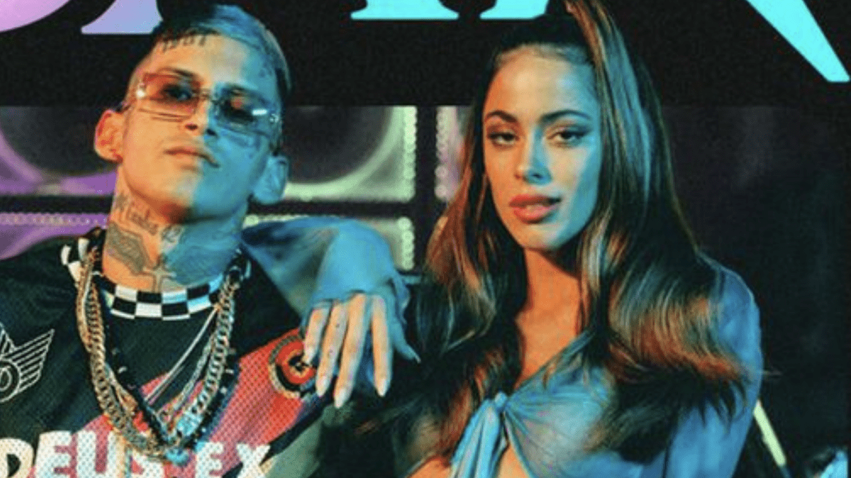 Gran show. Tini desató una fiesta de baile y color con L-Gante de invitado.