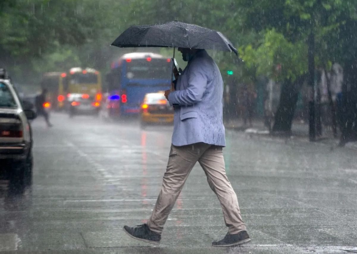 Las lluvias arrancaron este sábado a la mañana bien temprano.