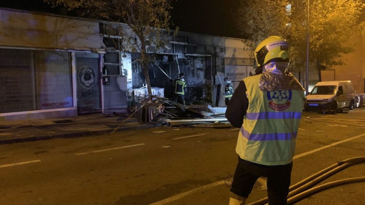 España: una pareja hizo explotar un bar y terminó con graves quemaduras