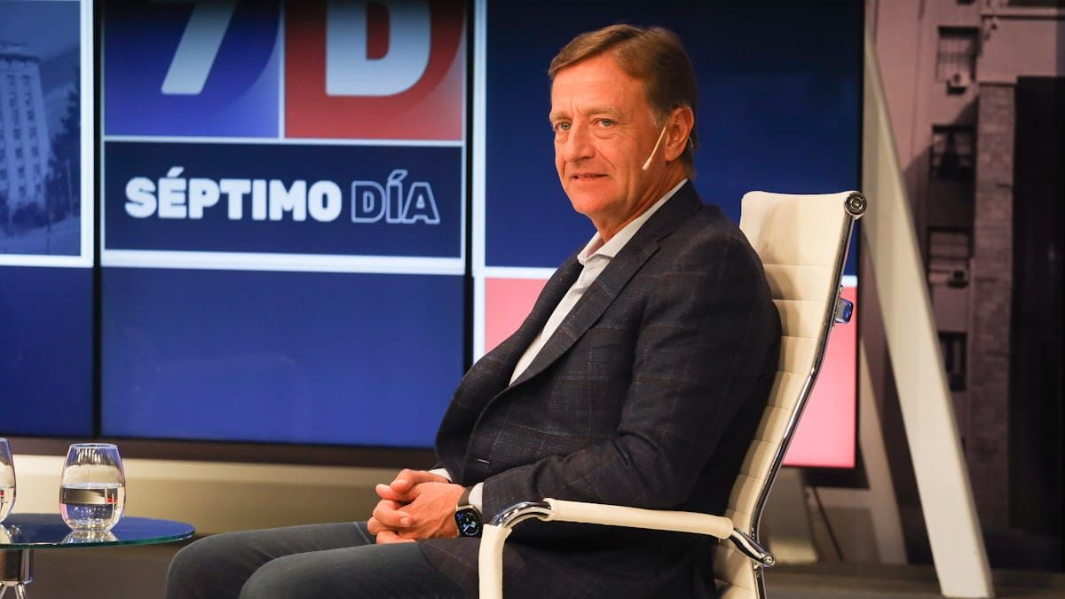 Rodolfo Suarez durante su entrevista en 7D. Foto: Cristian Lozano.&nbsp;