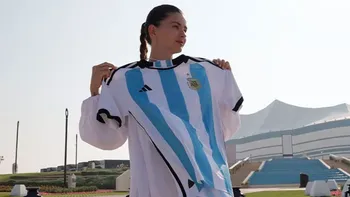 Qué hizo la China Suárez tras el triunfo de la Selección argentina ante Inglaterra