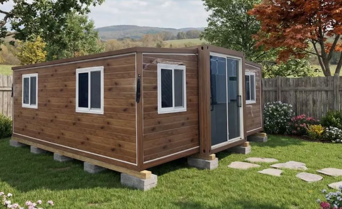 Las casas modulares, prefabricadas, van ganando terreno en la consideración de la gente. Foto: Mercado Libre&nbsp;