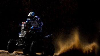 Manuel Andújar abandonó el Dakar tras un accidente