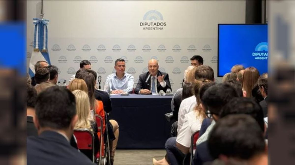 Federico Sturzenegger en la Cámara de Diputados de la Nación.