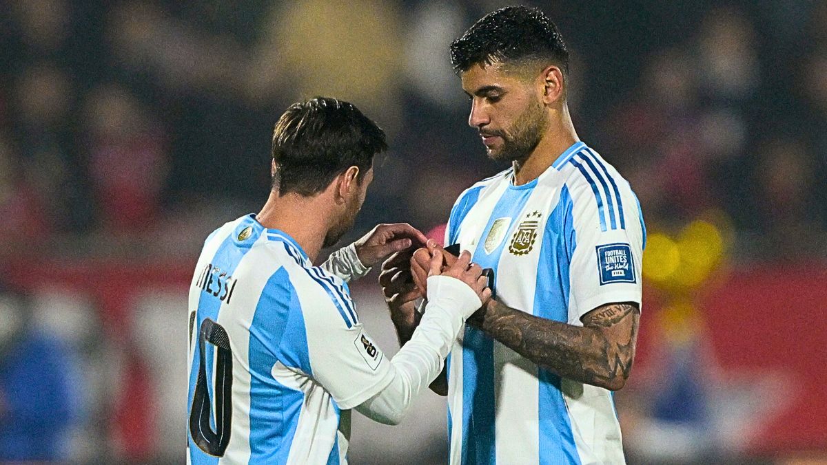 Cuti y Leo en el traspaso de mando.