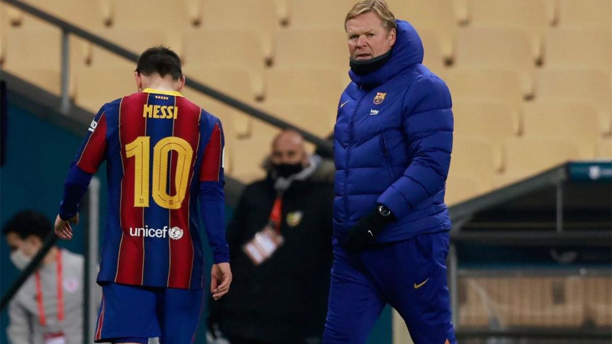 Koeman despidió a Messi con emotivas palabras