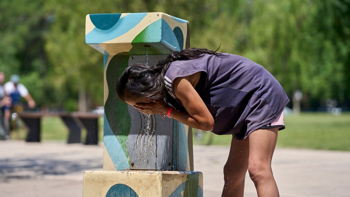 Mendoza registra temperaturas muy elevadas y episodios de tormenta con granizo. Mendoza registra temperaturas muy elevadas y episodios de tormenta con granizo.