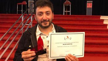 Un mendocino ganó en el Festival de Cine de Mar del Plata
