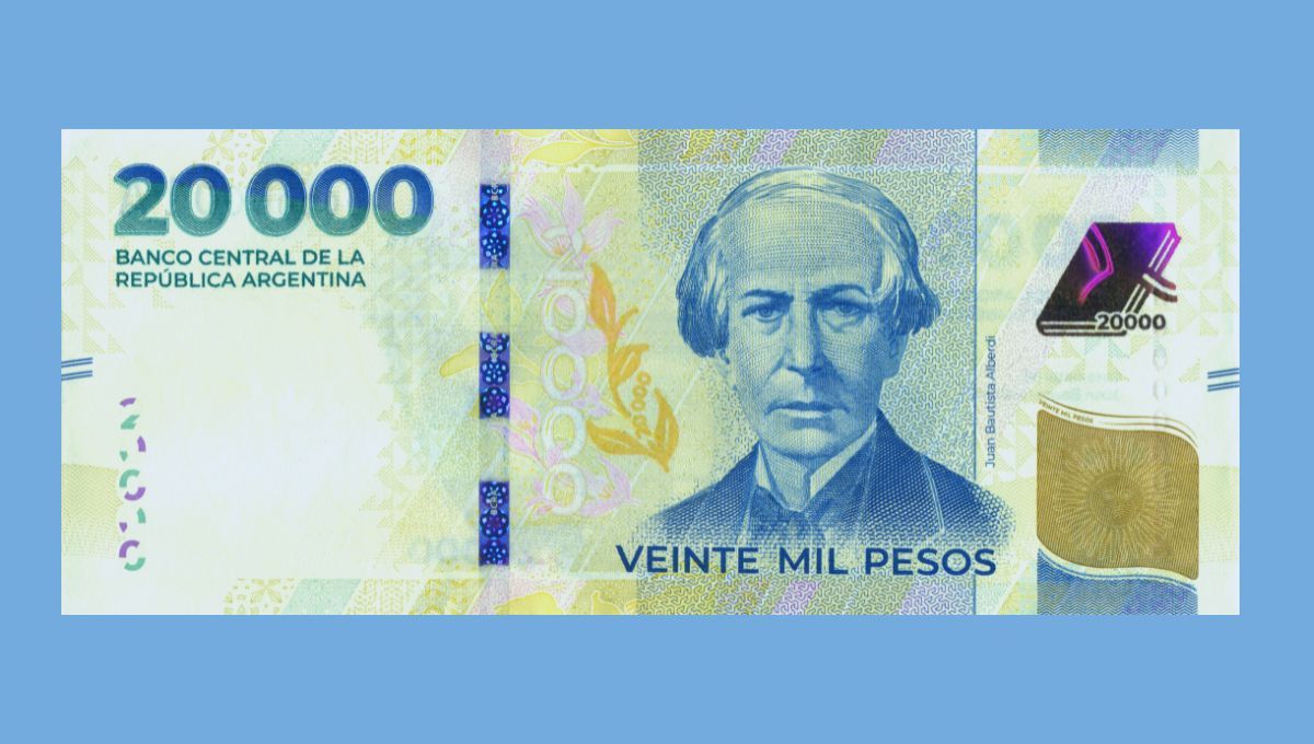 El problema que presenta el billete de $20.000