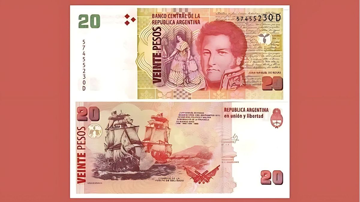 Pagan más de 100.000 pesos al afortunado que tenga este billete de $20: cómo reconocerlo Pagan más de 100.000 pesos al afortunado que tenga este billete de $20: cómo reconocerlo