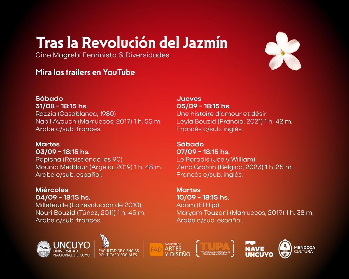 Aquí, la agenda del ciclo de cine árabe de origen magrebí Aquí, la agenda del ciclo de cine árabe de origen magrebí