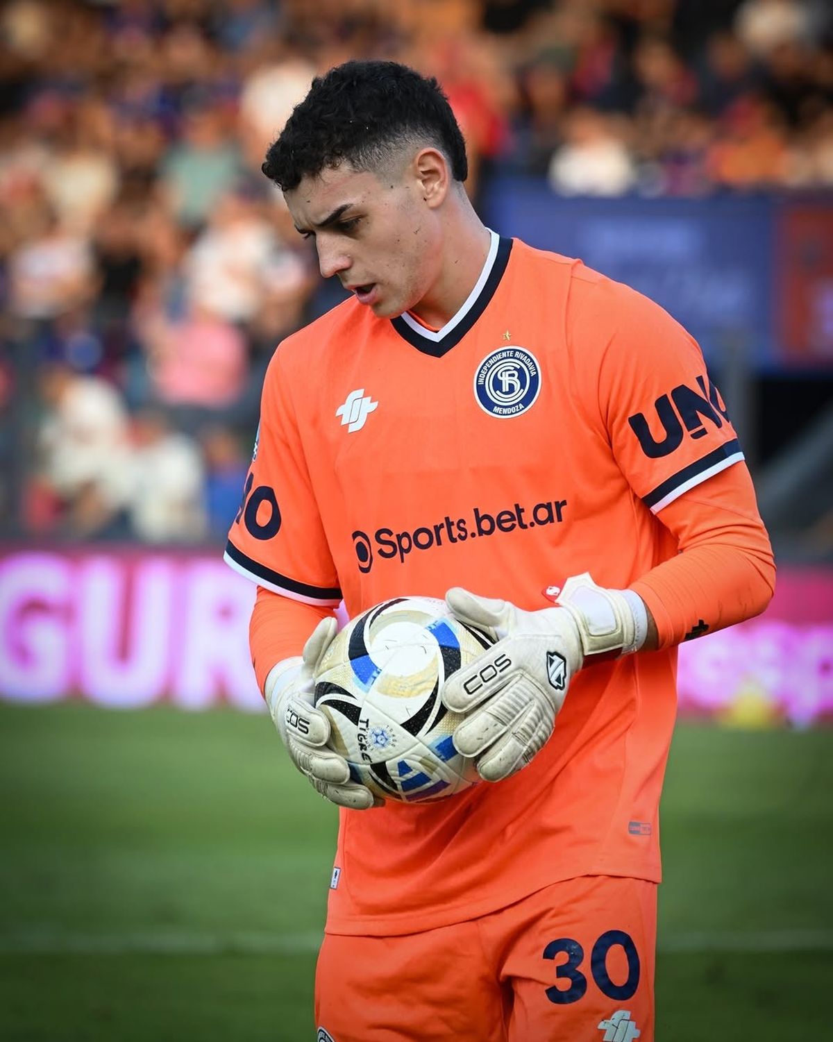 Nicolás Bolcato, arquero de Independiente Rivadavia. Foto: Gentileza. Nicolás Bolcato, arquero de Independiente Rivadavia. Foto: Gentileza.