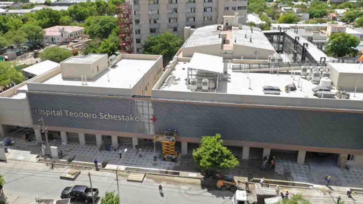 En el hospital Schestakow de San Rafael, el 80% de los internados con Covid no está vacunado.